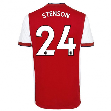 Homme Football Maillot Fran Stenson #24 Jaune Tenues Extérieur 2021/22 T-shirt