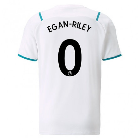 Homme Football Maillot Conrad Egan-riley #0 Blanche Tenues Extérieur 2021/22 T-shirt