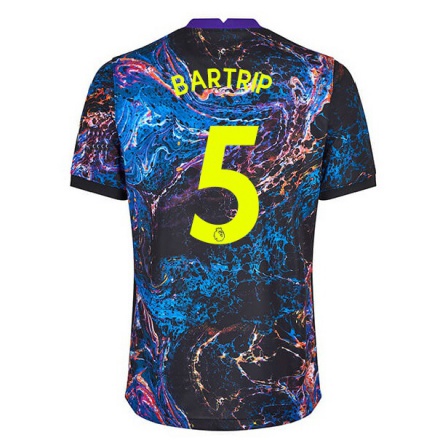 Homme Football Maillot Molly Bartrip #5 Multicolore Tenues Extérieur 2021/22 T-Shirt