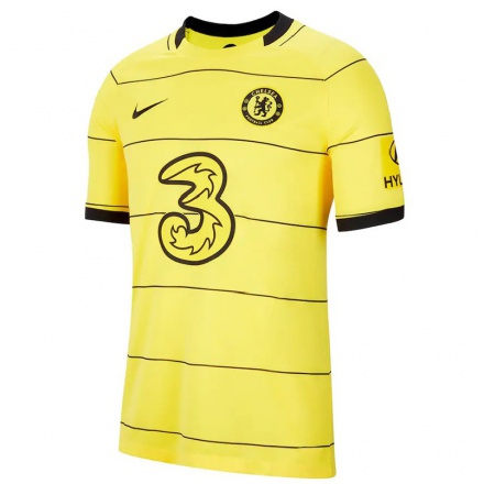 Homme Football Maillot Luke Badley-morgan #0 Jaune Tenues Extérieur 2021/22 T-shirt