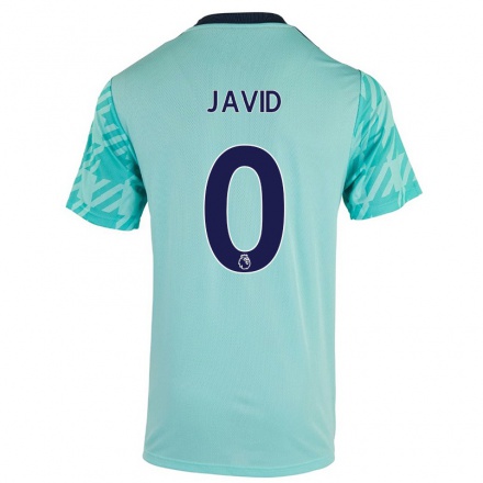 Homme Football Maillot Abdullah Javid #0 Vert Clair Tenues Extérieur 2021/22 T-Shirt