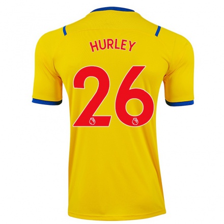 Homme Football Maillot Aoife Hurley #26 Jaune Tenues Extérieur 2021/22 T-Shirt