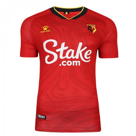 Homme Football Maillot Flo Fyfe #0 Rouge Tenues Extérieur 2021/22 T-shirt