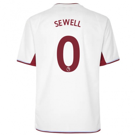 Homme Football Maillot Dewain Sewell #0 Crème Tenues Extérieur 2021/22 T-Shirt