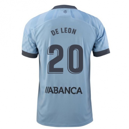 Homme Football Maillot Lautaro De Leon #20 Mauve Clair Tenues Domicile 2021/22 T-shirt