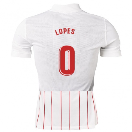 Homme Football Maillot Rony Lopes #0 Blanche Tenues Domicile 2021/22 T-shirt