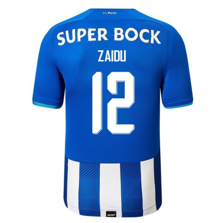 Homme Football Maillot Zaidu Sanusi #12 Bleu Royal Tenues Domicile 2021/22 T-shirt