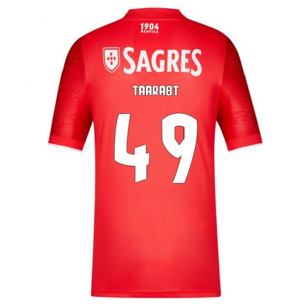 Homme Football Maillot Adel Taarabt #49 Rouge Tenues Domicile 2021/22 T-shirt