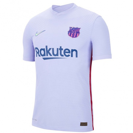Homme Football Maillot Fabian Luzzi #0 Mauve Clair Tenues Extérieur 2021/22 T-shirt