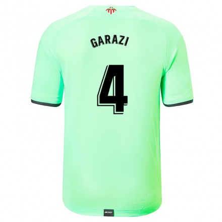 Homme Football Maillot Garazi #4 Vert Clair Tenues Extérieur 2021/22 T-Shirt