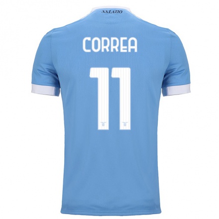 Homme Football Maillot Joaquin Correa #11 Bleu Tenues Domicile 2021/22 T-Shirt