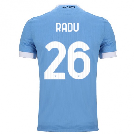 Homme Football Maillot Stefan Radu #26 Bleu Tenues Domicile 2021/22 T-Shirt