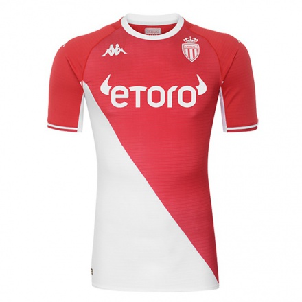 Homme Football Maillot Votre Nom #0 Rouge Blanc Tenues Domicile 2021/22 T-shirt