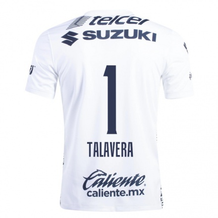 Homme Football Maillot Alfredo Talavera #1 Blanche Tenues Domicile 2021/22 T-Shirt