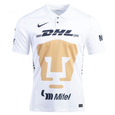 Homme Football Maillot Erik Lira #6 Blanche Tenues Domicile 2021/22 T-shirt