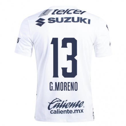 Homme Football Maillot Gerardo Moreno #13 Blanche Tenues Domicile 2021/22 T-Shirt