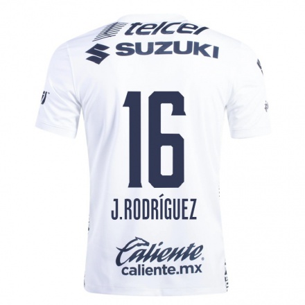 Homme Football Maillot Jero Rodriguez #16 Blanche Tenues Domicile 2021/22 T-Shirt