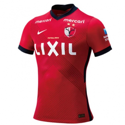Homme Football Maillot Ryota Nagaki #6 Rouge Tenues Domicile 2021/22 T-shirt