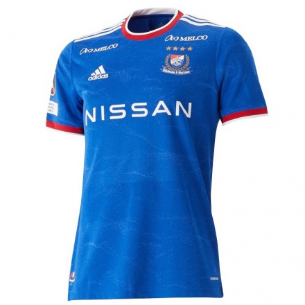 Homme Football Maillot Yuki Saneto #19 Bleu Tenues Domicile 2021/22 T-shirt