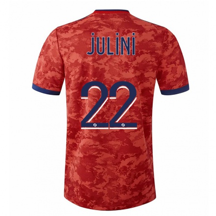 Homme Football Maillot Sally Julini #22 Orange Tenues Extérieur 2021/22 T-shirt