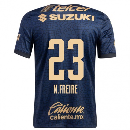 Homme Football Maillot Nicolas Freire #23 Bleu Marin Tenues Extérieur 2021/22 T-Shirt
