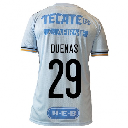 Homme Football Maillot Jesus Duenas #29 Bleu Clair Tenues Extérieur 2021/22 T-Shirt