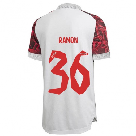 Homme Football Maillot Ramon #36 Blanche Tenues Extérieur 2021/22 T-Shirt