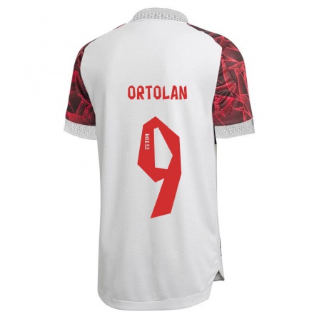 Homme Football Maillot Dani Ortolan #9 Blanche Tenues Extérieur 2021/22 T-Shirt