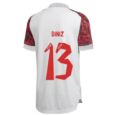 Homme Football Maillot Renata Diniz #13 Blanche Tenues Extérieur 2021/22 T-Shirt
