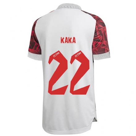 Homme Football Maillot Kaka #22 Blanche Tenues Extérieur 2021/22 T-Shirt