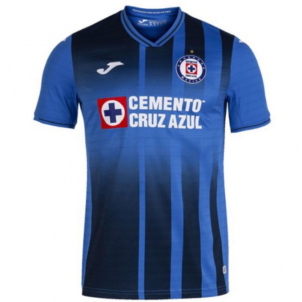 Homme Football Maillot Luis Mendoza #8 Bleu Foncé Tenues Domicile 2021/22 T-shirt