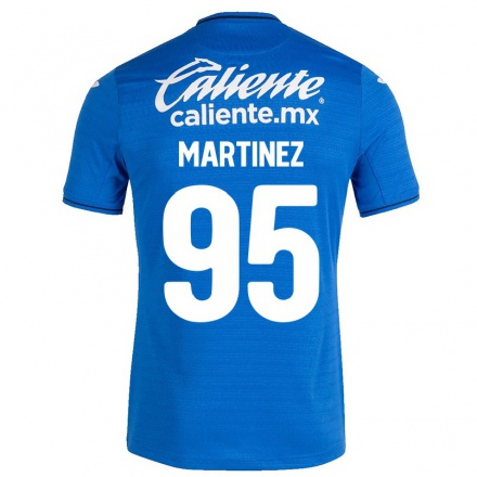 Homme Football Maillot Carlos Martinez #95 Bleu Foncé Tenues Domicile 2021/22 T-Shirt