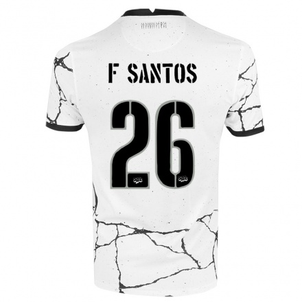 Homme Football Maillot Fabio Santos #26 Blanche Tenues Domicile 2021/22 T-shirt