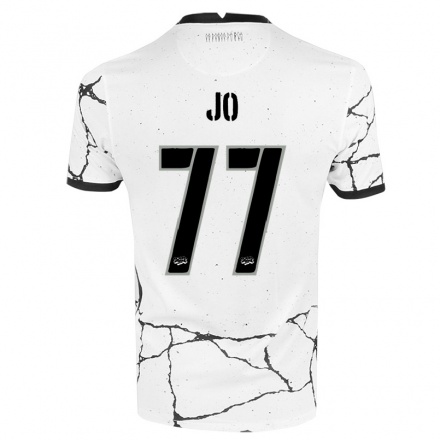 Homme Football Maillot Jo #77 Blanche Tenues Domicile 2021/22 T-Shirt