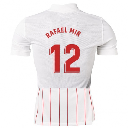 Homme Football Maillot Rafael Mir #12 Blanc Tenues Domicile 2021/22 T-Shirt