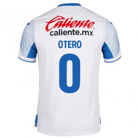 Homme Football Maillot Romulo Otero #0 Blanche Tenues Extérieur 2021/22 T-shirt