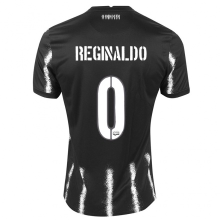 Homme Football Maillot Reginaldo #0 Le Noir Tenues Extérieur 2021/22 T-Shirt