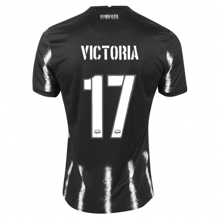 Homme Football Maillot Victoria #17 Le Noir Tenues Extérieur 2021/22 T-Shirt