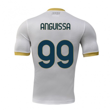 Homme Football Maillot Andre-Frank Zambo Anguissa #99 Gris Tenues Extérieur 2021/22 T-Shirt