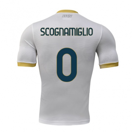 Homme Football Maillot Fabio Scognamiglio #0 Gris Tenues Extérieur 2021/22 T-shirt