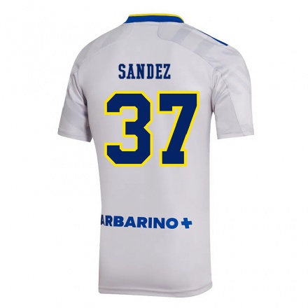 Homme Football Maillot Agustin Sandez #37 Gris Tenues Extérieur 2021/22 T-Shirt