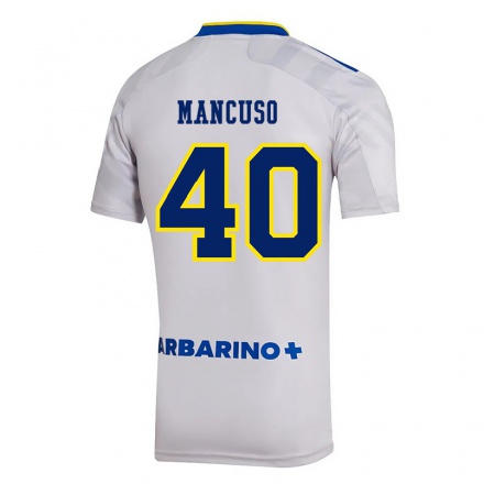 Homme Football Maillot Eros Mancuso #40 Gris Tenues Extérieur 2021/22 T-Shirt