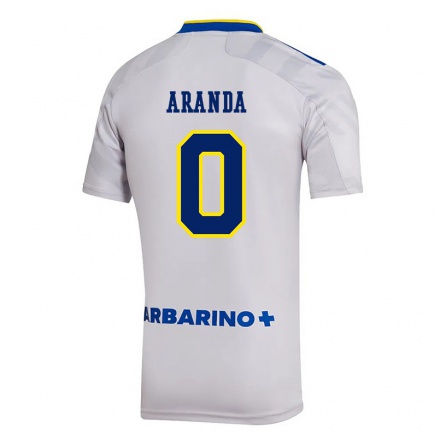 Homme Football Maillot Gabriel Aranda #0 Gris Tenues Extérieur 2021/22 T-Shirt