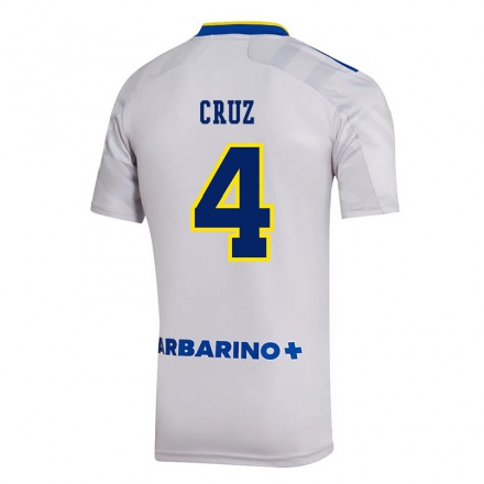Homme Football Maillot Julieta Cruz #4 Gris Tenues Extérieur 2021/22 T-Shirt