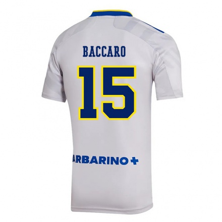 Homme Football Maillot Camila Baccaro #15 Gris Tenues Extérieur 2021/22 T-Shirt