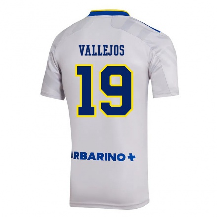 Homme Football Maillot Fabiana Vallejos #19 Gris Tenues Extérieur 2021/22 T-Shirt