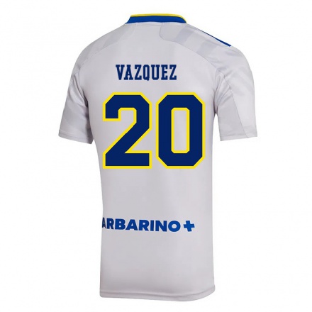 Homme Football Maillot Constanza Vazquez #20 Gris Tenues Extérieur 2021/22 T-Shirt