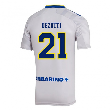 Homme Football Maillot Martina Dezotti #21 Gris Tenues Extérieur 2021/22 T-Shirt