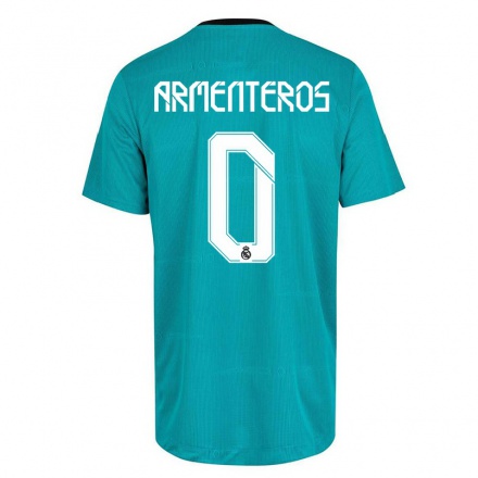 Homme Football Maillot Isma Armenteros #0 Vert Clair Tenues Third 2021/22 T-Shirt