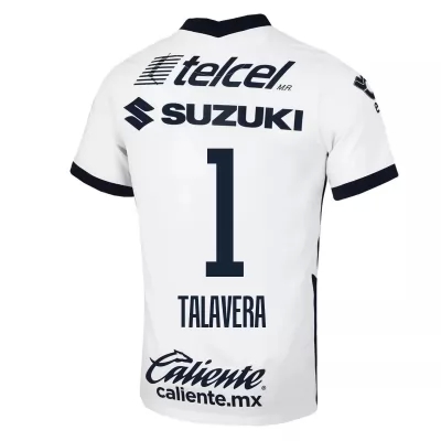 Homme Football Maillot Alfredo Talavera #1 Tenues Extérieur Blanc 2020/21 Chemise